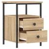 vidaXL Nachttisch Sonoma-Eiche 34x35,5x50 cm Holzwerkstoff Produktbild-Vorschau 6