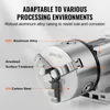 Tête diviseuse SucceBuy, fraisage CNC - mandrin à 3 mors de Voir les images du produit 5