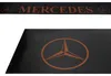 Spatlap voor Mercedes-oplegger rood op zwart | 40x240cm Productafbeelding-voorbeeld 5