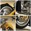 Bild auf Leinwand - Leinwandbild - Motorrad Chrom Rad - Produktbild-Vorschau 8