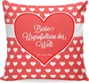 Mr. & Mrs. Panda Deko Kissen Urgroßeltern - Geschenk, Omma, Produktbild-Vorschau 1