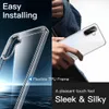 Schutzhülle für Samsung Galaxy A36 5G Transparent Silikon Produktbild-Vorschau 5