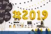 Balon foliowy złoty 35 cm numer 4 Podgląd zdjęcia produktu 2