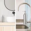 Relaxdays Zeepdispenser, 2 stuks, 300 ml, roestvrij staal, Productafbeelding-voorbeeld 2