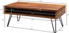 WOHNLING Couchtisch 100x40x50 cm Sheesham Massivholz / Produktbild-Vorschau 7