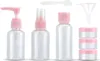 Intirilife Flaschen Set in ROSA TRANSPARENT – Mehrteiliges Produktbild-Vorschau 1