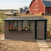 Tuinhuis van verzinkt staal, 359,4 cm x 284,2 cm (10,21 Productafbeelding-voorbeeld 13