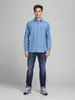 Jack & Jones 12177444, Blau, Jeans, Baumwolle, Elasthan, Produktbild-Vorschau 3