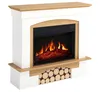 Elektrický krb ArtiFlame Woodley AF23S bílý/dub přírodní – Náhled obrázku produktu 2