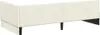 vidaXL Eckbettgestell mit Kopfteil Creme 90 cm x 200 cm Produktbild-Vorschau 7