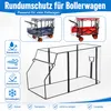 Transparente Bollerwagen Abdeckung wasserdicht, Regenschutz Produktbild-Vorschau 3