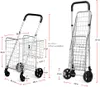 GOPLUS Klappbarer Einkaufswagen, Einkaufstrolley mit Produktbild-Vorschau 5