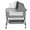 2 in 1 Beistellbett Babywiege Reisebett,Babybetten ab Produktbild-Vorschau 5