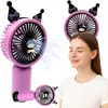 Mini ručný ventilátor Kuromi na cesty, USB ventilátor pre Náhľad obrázku produktu 6