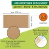 Seilspann-Sonnensegel 270x140cm beige/sand Produktbild-Vorschau 2