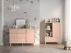 Cassettiera combinata per bambini OLIVIA - beige / rosa Anteprima dell’immagine prodotto 9