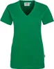 HAKRO Damen V-Shirt Classic 126, kellygrün, S Produktbild-Vorschau 3