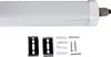 A white LED light fixture with mounting hardware and screws on a white background. Podgląd zdjęcia produktu