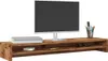 vidaXL Stojan na monitory vzhled starého dřeva 100x24x13 cm Náhled obrázku produktu 2