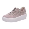 A single beige sneaker with a white platform sole is shown against a white background. Produktbild-Vorschau