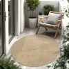 In- & Outdoor Teppich Flachgewebe einfarbig modern Produktbild-Vorschau 1