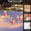Set di renne LED di Natale CM24290DE, 3 pezzi, famiglia di Anteprima dell’immagine prodotto 3