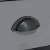 vidaXL Konzolový stolek BODO Grey 91x35x74 cm z masivního Náhled obrázku produktu 5