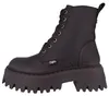 Buffalo Aspen Zip Schnürstiefel Schwarz Produktbild-Vorschau 6