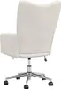 relaxačné kreslo vidaXL Cream White Velvet Náhľad obrázku produktu 12