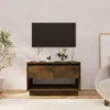 vidaXL TV-Schrank Räuchereiche 70x41x44 cm Holzwerkstoff Produktbild-Vorschau 2