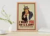Dekoratives Plakat - Armee Armee Amerika - A2 (42 cm x 59,5 Produktbild-Vorschau 2