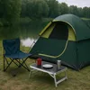 Table de camping pliante NILS Camp NC3403 50x30x20 cm gris Voir les images du produit 2
