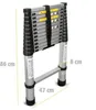 Eaxus® Scala telescopica 3,8 m - DIN EN 131 Scala multiuso Anteprima dell’immagine prodotto 6