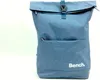 A blue roll-top rucksack is shown against a white background. Produktbild-Vorschau