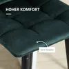 HOMCOM, sada 2 ks barových stoličiek, bistro stoličiek, Náhľad obrázku produktu 5