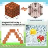 Magnetické stavebné kocky – Montessori STEM stavebnica pre Náhľad obrázku produktu 2