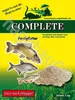 A marketing image for fishing bait, showing fish and the bait product. Produktbild-Vorschau