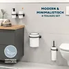 bremermann Bad-Set SAVONA 4tlg. mit Seifenspender, Becher, Produktbild-Vorschau 2