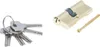 Aqbau® Schließzylinder Profilzylinder 35/55 Messing inkl. 5 Produktbild-Vorschau 1