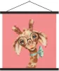 MuchoWow® Textilposter Giraffe - Dschungel - Bogen 60x60 cm Produktbild-Vorschau 1