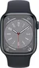Apple Watch 8 Cell 41mm Alu Midnight/Midnight Sport Band Produktbild-Vorschau 2