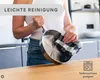 DIVORY Edelstahlpfanne 16 cm unbeschichtet – Ohne PTFE, Produktbild-Vorschau 5