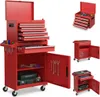 2-in-1-Werkzeugwagen mit 5 Schubladen, 100 kg Tragkraft Produktbild-Vorschau 1