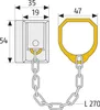 ABUS Türgriff-Kette Typ SK89 S SB, 21540 Produktbild-Vorschau 5