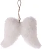 Hängende Dekoration WINGS, 10cm, weiß Produktbild-Vorschau 1