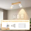 ZMH faretto da soffitto 2 fiamme bianco lampada da cucina Anteprima dell’immagine prodotto 4