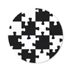 MuchoWow® Mauspad Mousepad Puzzle - Schach - Muster 40x40 Produktbild-Vorschau 1