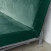 Elastischer Velours-Bezug für Schlafsofa / Couch 190–210 cm Produktbild-Vorschau 6