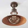 Lindby Deckenleuchte Louisanne, braun, Metall, Ø 35cm Produktbild-Vorschau 15