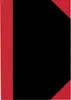 STYLEX 29116 Kladde - A5, kariert, Hardcover, schwarz/rot, Produktbild-Vorschau 2